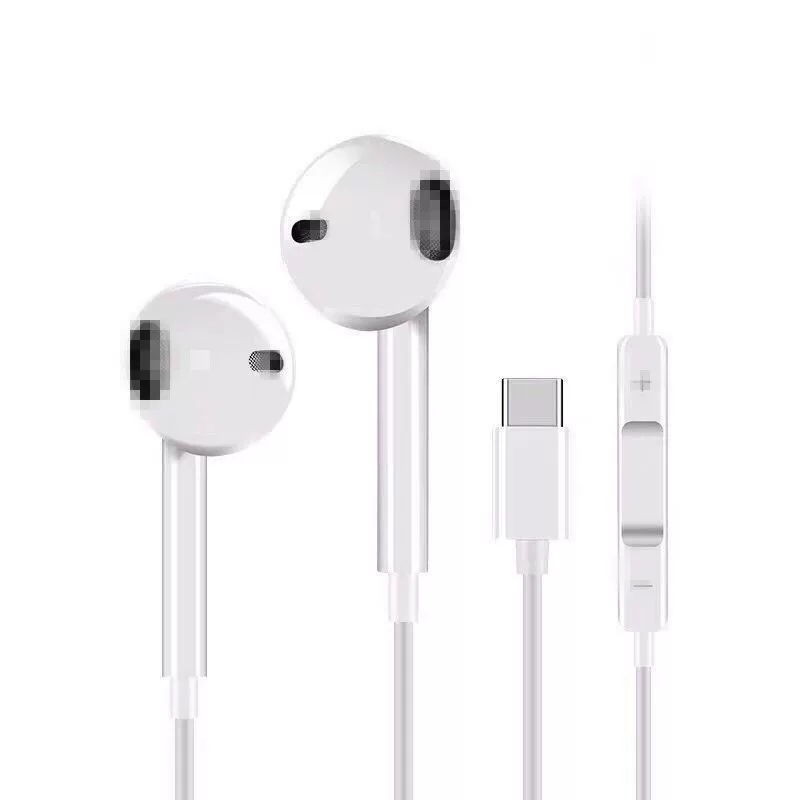 Наушники Type-C совместимые with типа Huawei Samsung проводные наушники-гарнитура с цифровым управлением линией Type-C