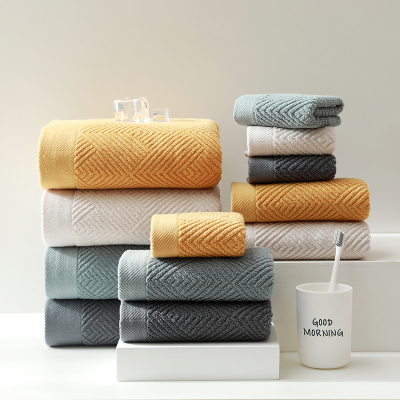 Towels Made of Pure Cotton for Home Use, Face Towels, Pure Cotton Adult Thickened Household Soft Bath Towels, Gift Towel Set with Logo Towels Made of Pure Cotton for Home Use, Face Towels, Pure Cotton Adult Thickened Household Soft Bath Towels, Gift Towel Set with Logo