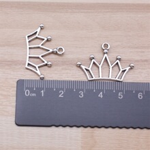 20x30mm 皇冠吊坠复古DIY饰品配件锌合金材质手工材料