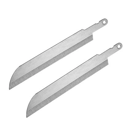 Нержавеющая сталь стейк лезвие Широкий рот Прямой Лезвия Лезвия Лезвия Лезвия с зубами Размер регулируемого