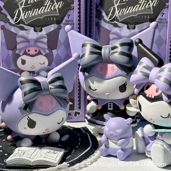Sanrio Kulomi Lucky Series Blind Box Trendy Play Hand-made Doll Cute Desktop Decoration Girl Gift