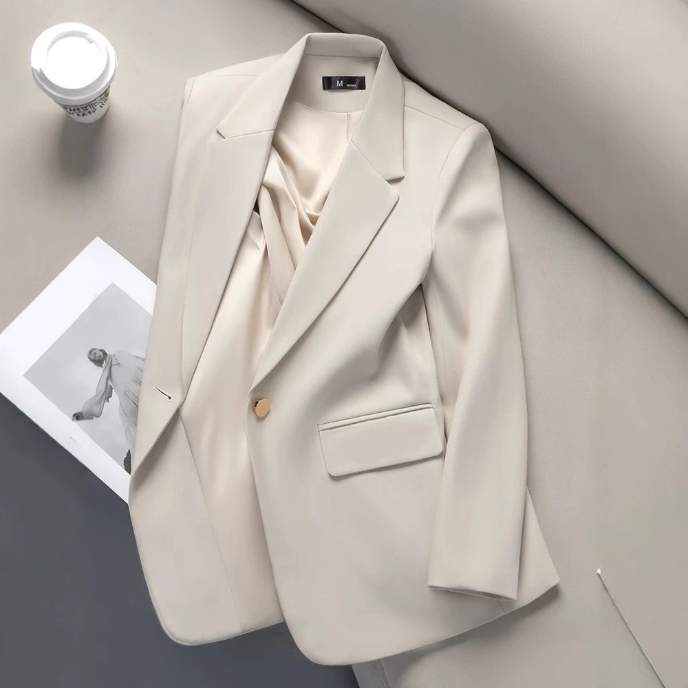 Casual Blazer for Women Spring & Fall 2025 New High-End Elegant Casual Small Loose Versatile Small Suit