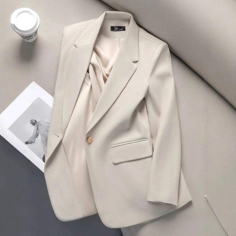 Casual Blazer for Women Spring & Fall 2025 New High-End Elegant Casual Small Loose Versatile Small Suit Casual Blazer for Women Spring & Fall 2025 New High-End Elegant Casual Small Loose Versatile Small Suit