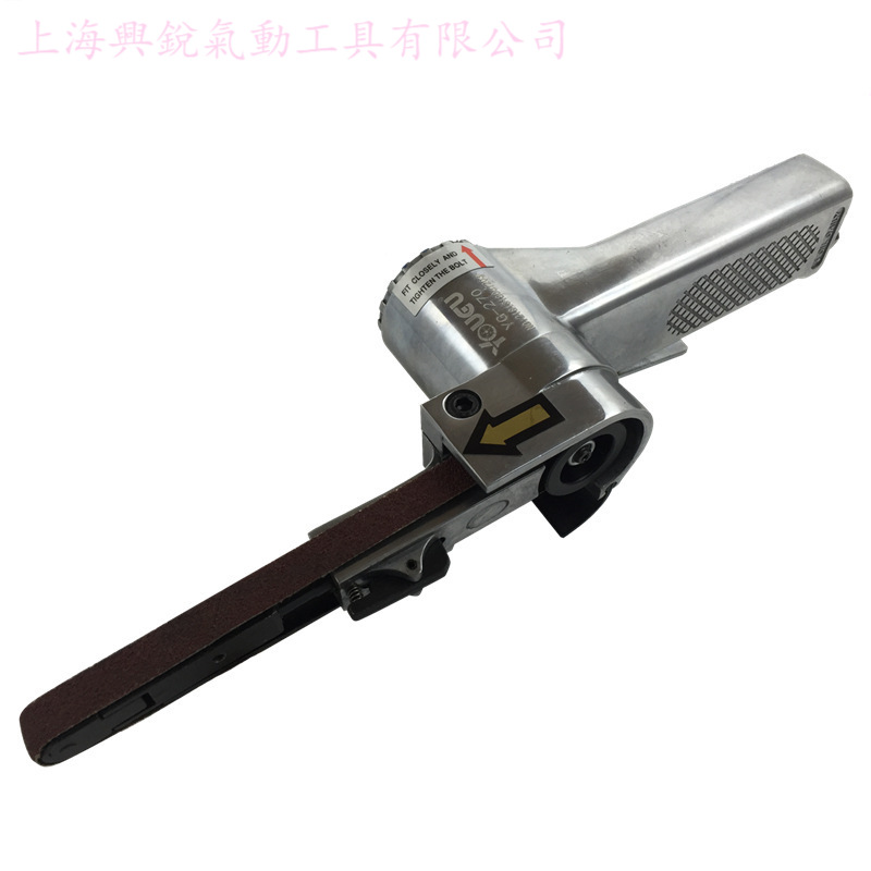 【台湾油谷】气动环带机深孔处除锈砂磨机