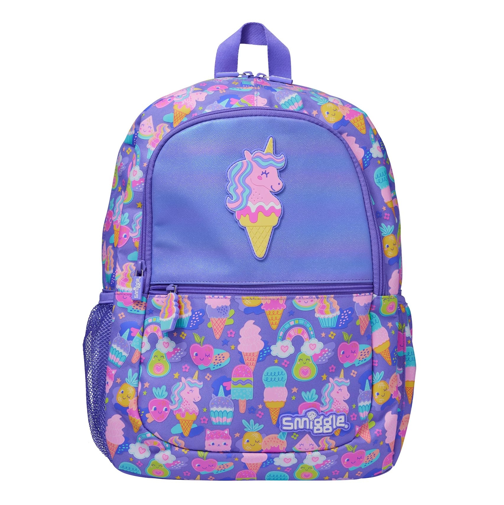 Smiggle grande kt Stitch mochila de gran capacidad de descompresión de doble hombro de dibujos animados