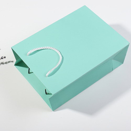 Green jewelry gift bag accessories bracelet necklace ring earring packaging box lipstick handbag