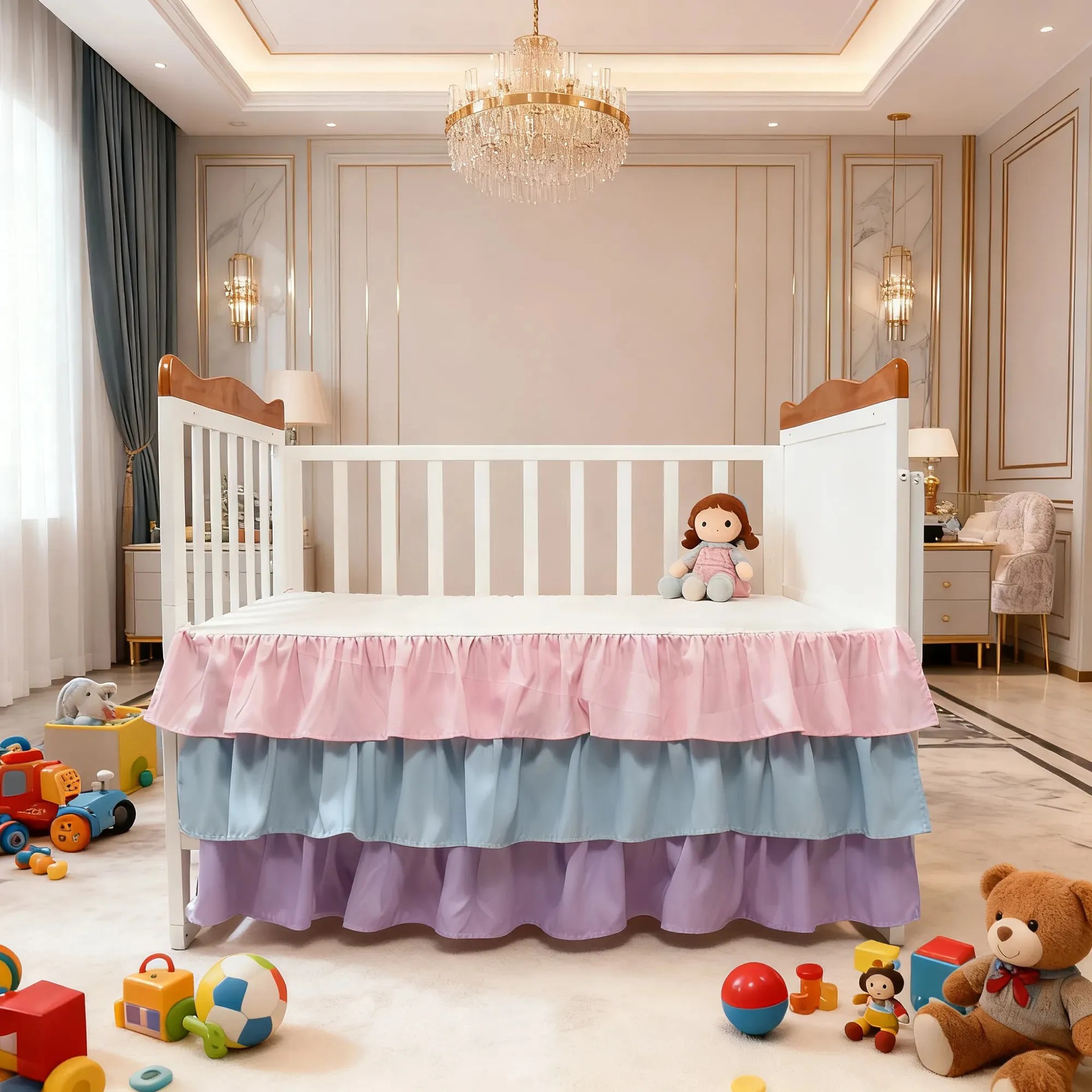 핑크, 블루, 퍼플 [높이 36cm]