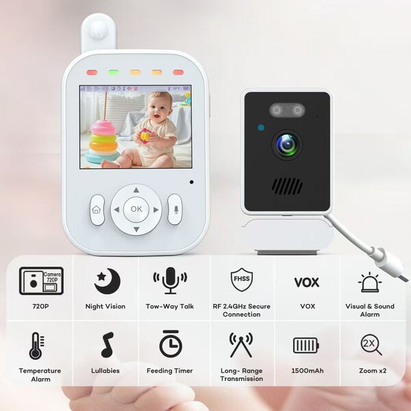 Radio baby monitor