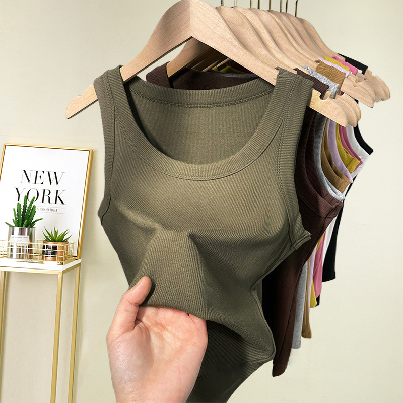 summer fitted tank top