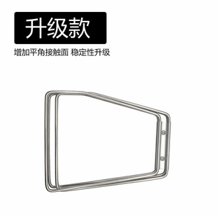 Factory straight hair stainless steel folding load-bearing rack outdoor camping aluminum box storage box base 30L50L folding bracket