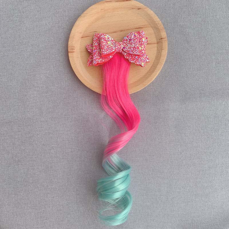 Mädchen Einfacher Stil Klassischer Stil Bogenknoten Hochtemperaturdraht Haarklammer display picture 5