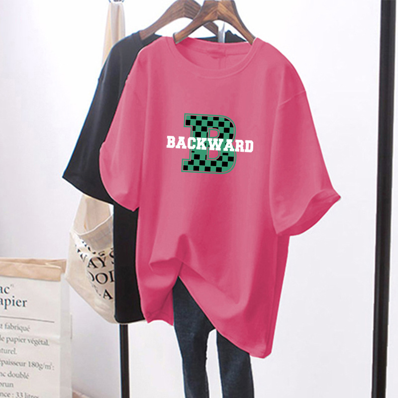Vit dam t-shirt i ren bomull lös passform sommartopp_voghion.com