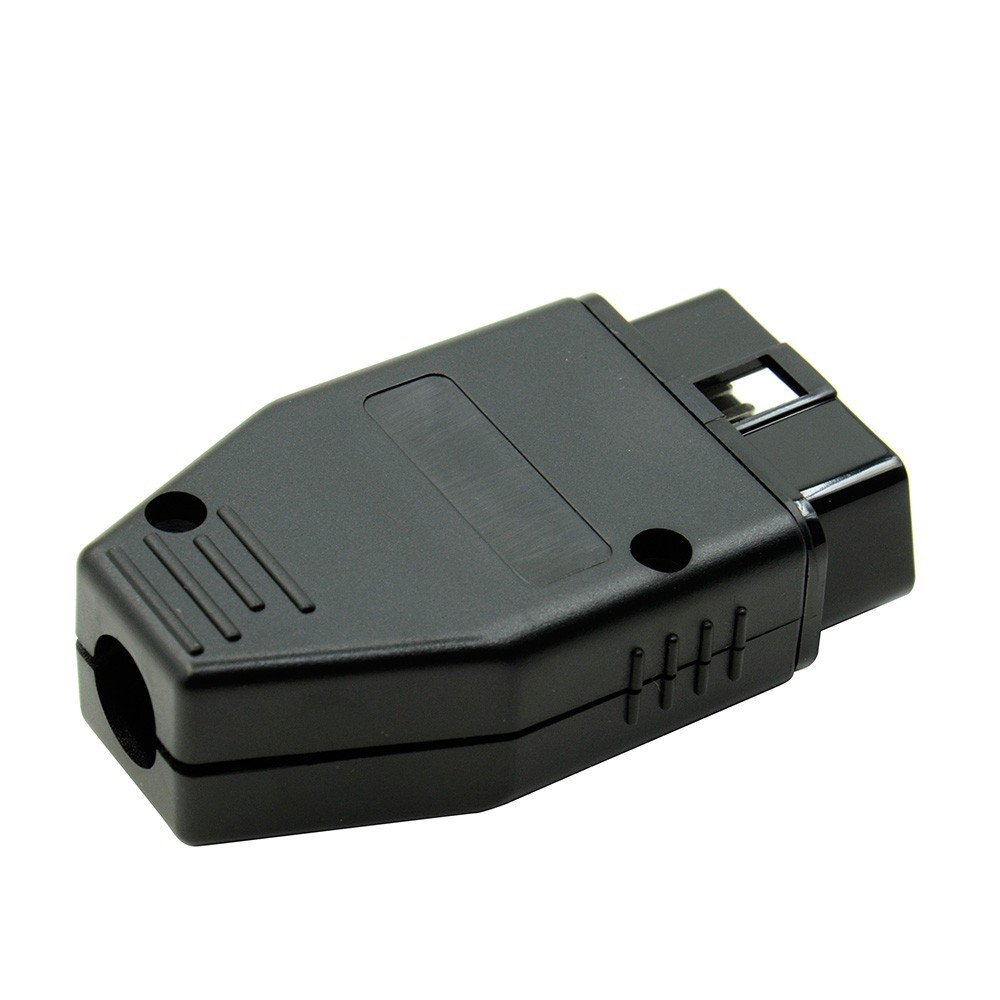 跨境OBD2 16 Pin Connector OBDII EOBD 汽车转接线连接器