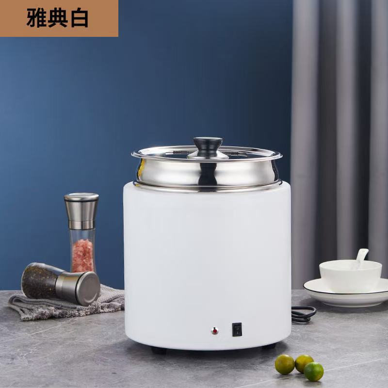 暖汤煲自助餐酒店免加水商用电子暖汤煲电热保温锅早餐暖粥锅干式|undefined