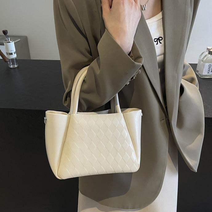 Diseño de moda, bolso de mano universal, bolso de mano para mujeres 2024, nuevo bolso de transporte de viaje, bolso de cubo de agua, bolso de cuadrícula de diamond.