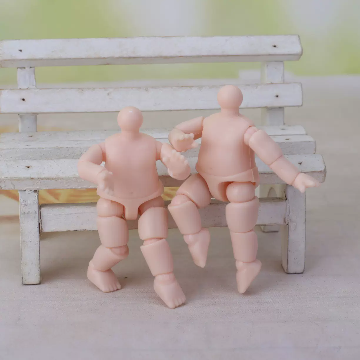 女孩公主娃娃身体素体改娃 多关节关节bjd Q版 约6厘米厘米净身高