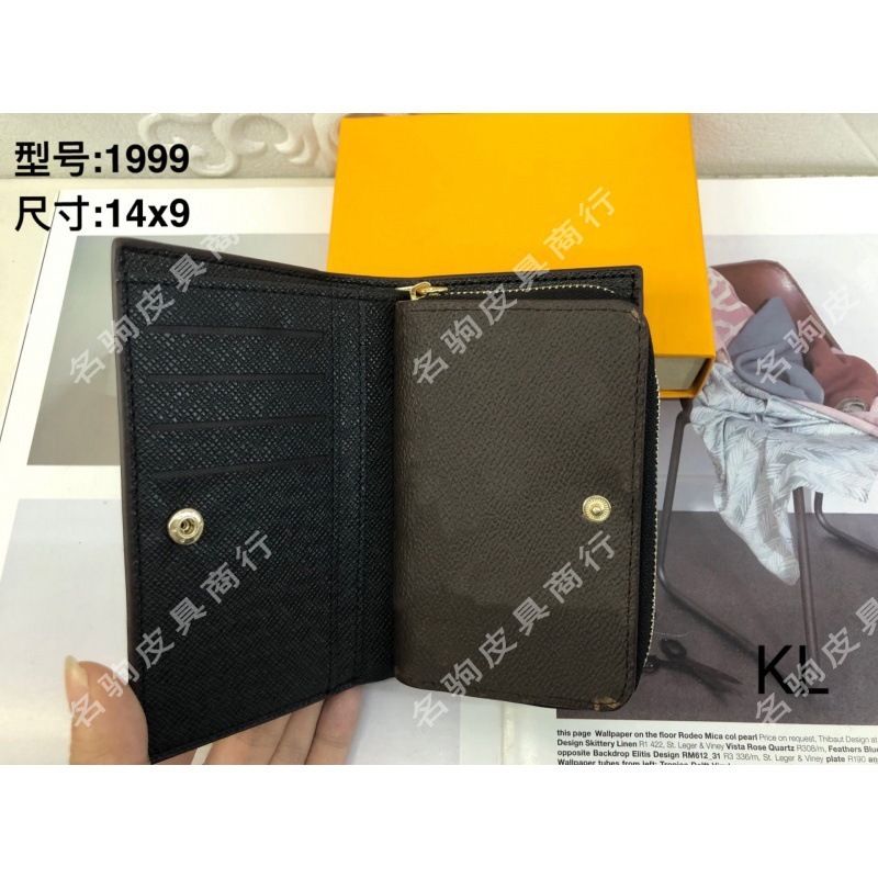 外国貿易ジッパー財布財布供給ミドル老眼カードホルダーショートクリップ財布レディースファッション老眼クラッチ財布|undefined