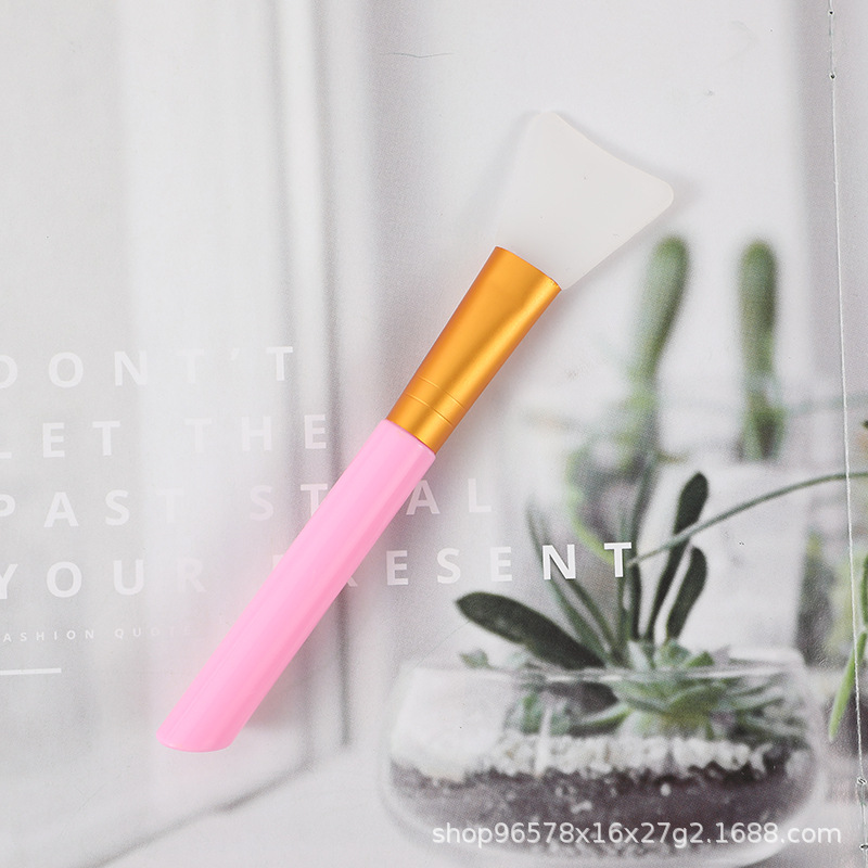 Cepillo de mascarilla de silicona para ajustar la mascarilla Cepillo de silicona Cepillo de belleza Máscara de arcilla suave de silicona para aplicar la herramienta de spa Cepillo de maquillaje