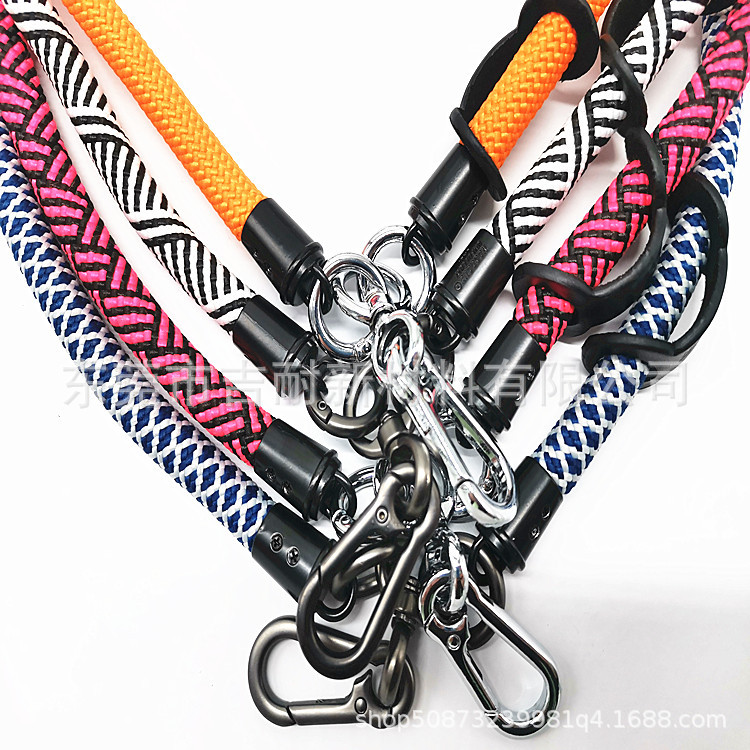 10MM尼龙圆绳混色证件吊绳涤纶低弹丝绳手机防丢绳吊牌编织挂绳