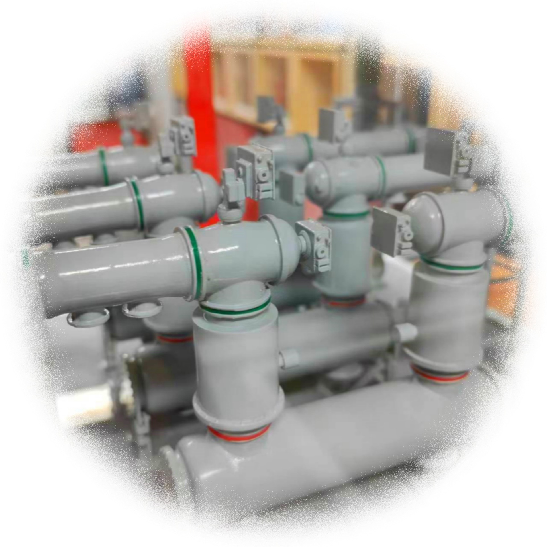 Transformer Model Large Distribution Station Model High Voltage Power Equipment Model Transformer Model Customization