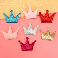 Прямая поставка с фабрики diy Корейский Золотой порошок Корона Детские аксессуары для девочек аксессуары для волос Принцесса Свадебные банкетные аксессуары материалы