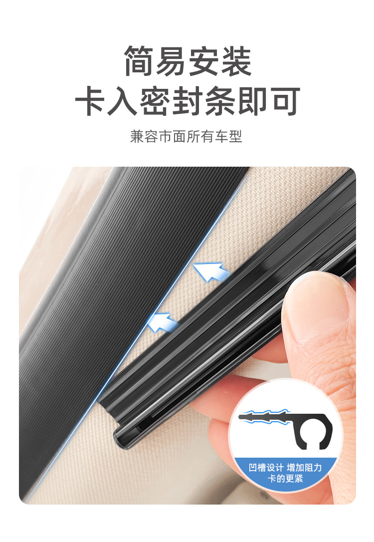 Car Sunshade Curtain, Side Window Sunshade, Sun Protection and Heat Insulation, Baby Car Window Privacy Curtain, Car Blackout Curtain