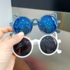 Children's fashionable trend sunglasses, cute decorations solar-powered, glasses, 2021 collection, city style