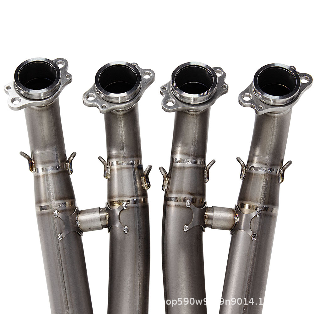 Suitable for Motorcycle and Motorcycle Modified Exhaust S1000R S1000Rr New Titanium Alloy Front Section 60mm