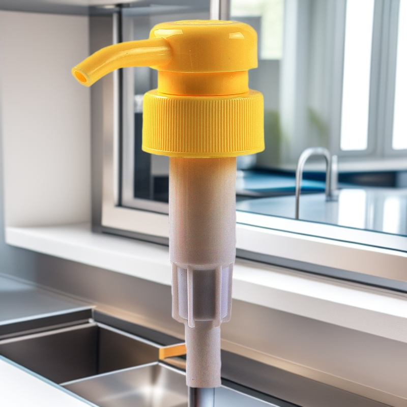 厂家供应洗洁精按压泵清洁沐浴露头塑料护肤品压嘴泵头按压泵头