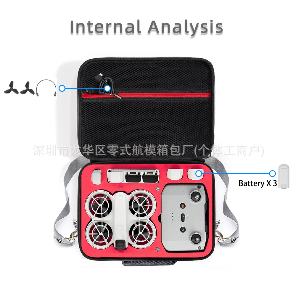 Aplicable a DJI NEO bolsa de almacenamiento DJI NEO caja de almacenamiento de edición de Flying Bag accesorios impermeables bolsa de hombro de edición de Flying