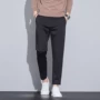 新款修身男士秋季休闲裤