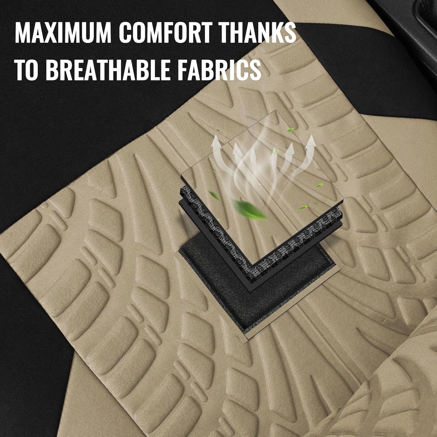 Cross-Border Hot-Selling 3D Letter Universal Car Seat Cover Cushion for Amazon, Temu, Mercado, Europe and America