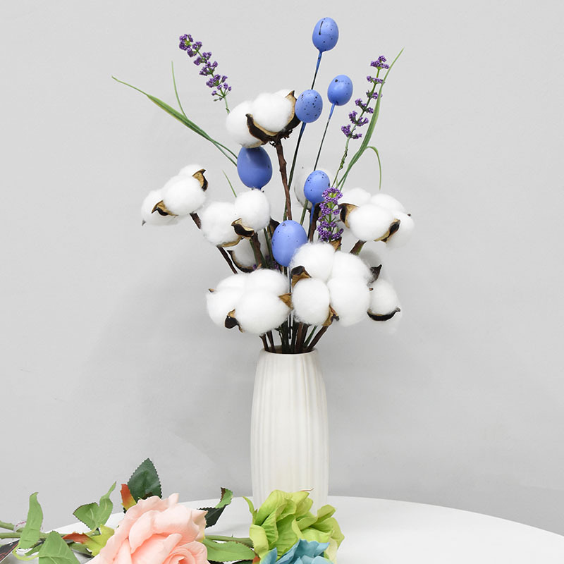 Cotton white decorations, wholesale