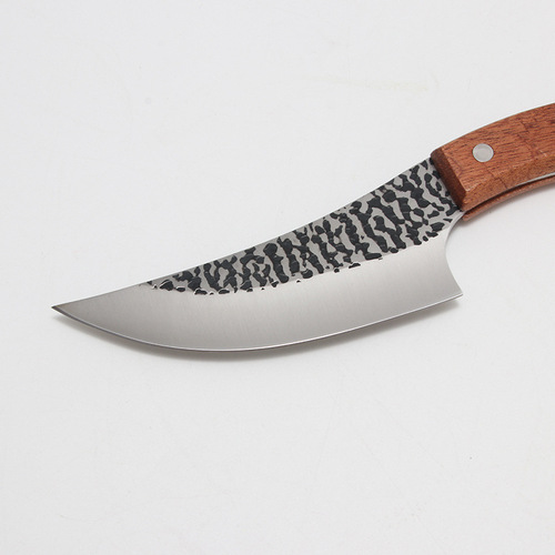 Household curved-handle butchering knife: 5-, 6-, and 7-inch boning knives, butchery cleavers, pig-killing knives, and beef/sheep carving/processing blades