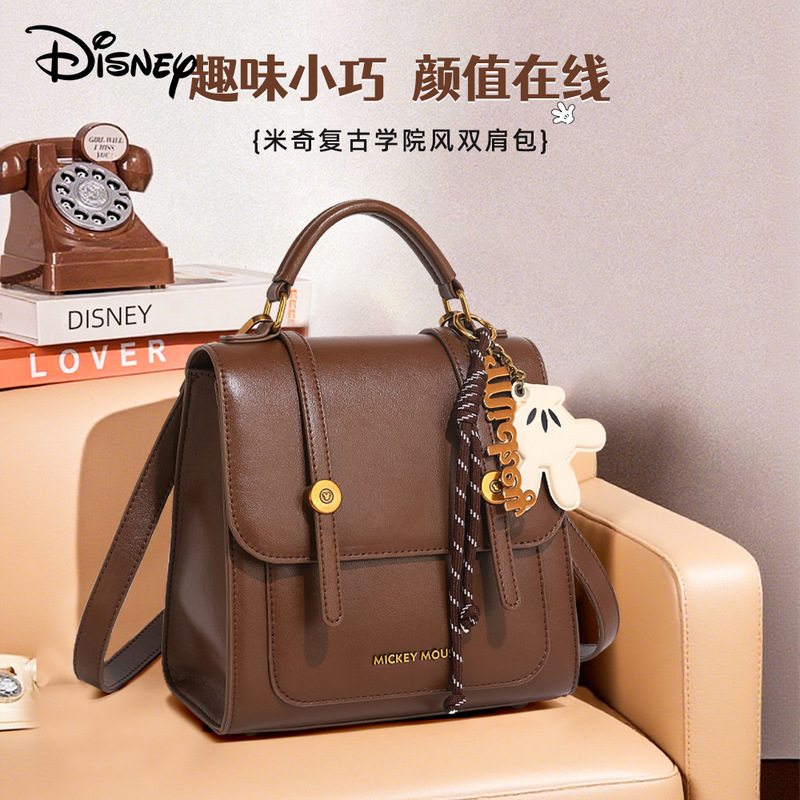 Disney Bags Women's 2025 New Small Fragrance Backpack Fashion Easiest for Match College Student Commuting Travel Backpack Disney Bags Women's 2025 New Small Fragrance Backpack Fashion Easiest for Match College Student Commuting Travel Backpack