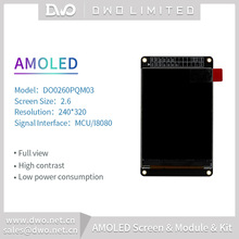 AMOLED @ʾģK2.6240*320 MCU i8080aSTM32ARM RP2040