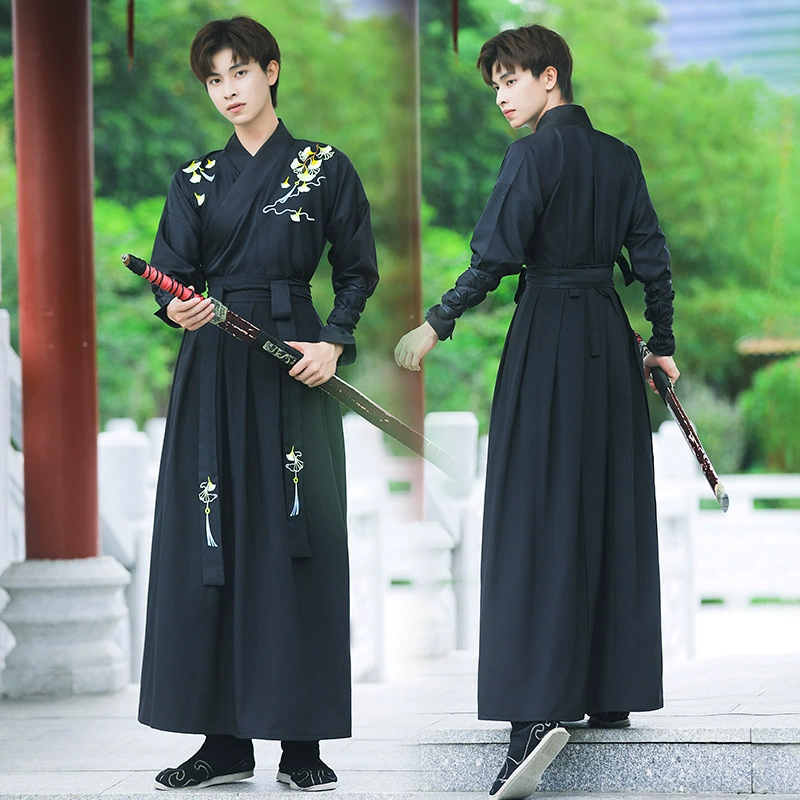 Genuine Hanfu for students, plus size, Chinese style