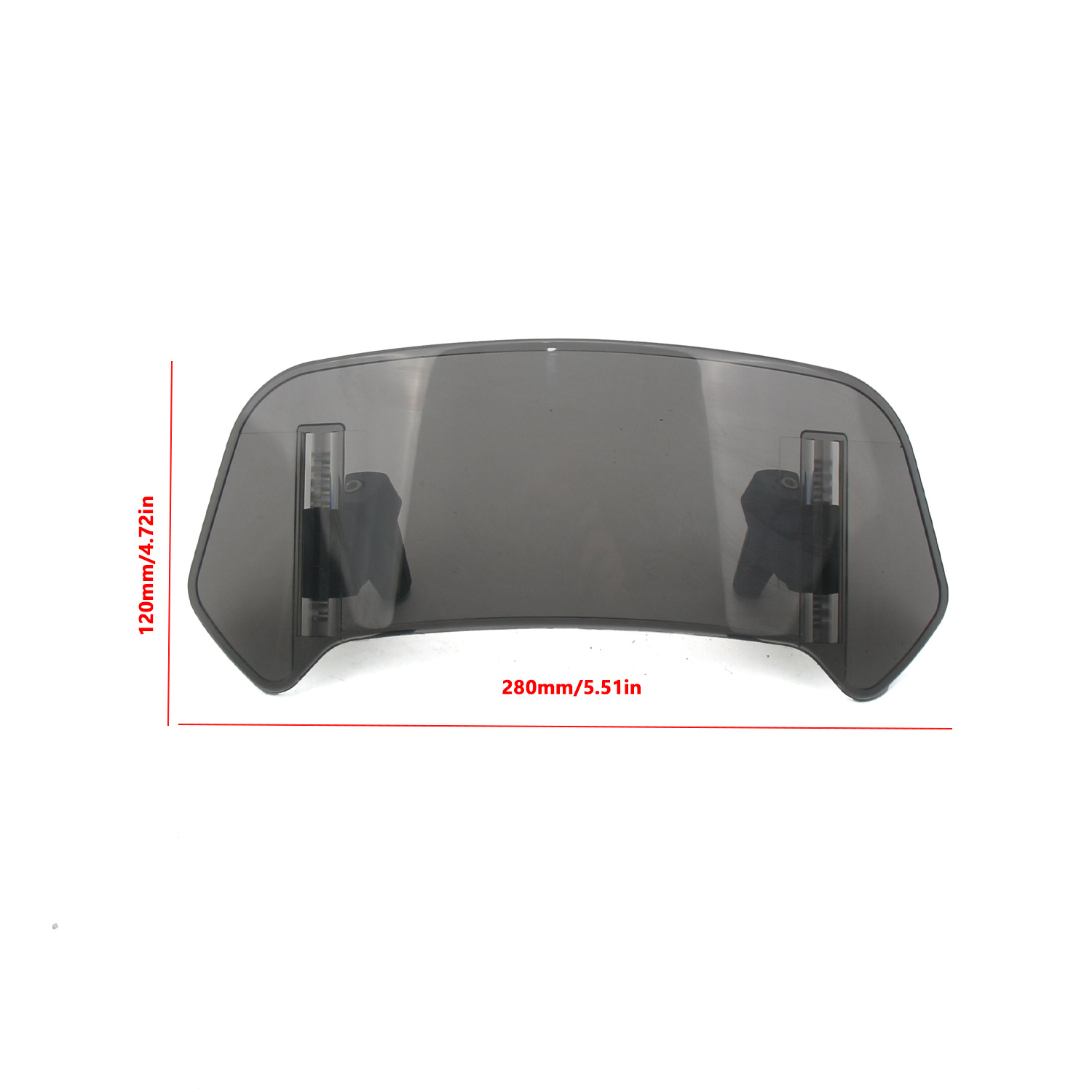 Suitable for Kawasaki, Honda, Bmw, Yamaha, Suzuki. Modified Height-Adjustable Small Windscreen, Adjustable Small Wind Deflector, Cross-Border Hot-Selling Item