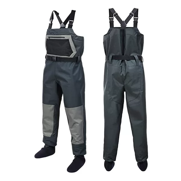 [Manufacturer] Amazon Explosions Socks Type Fishing Pants Outdoor Three-Layer Breathable Cloth Fishing Pants