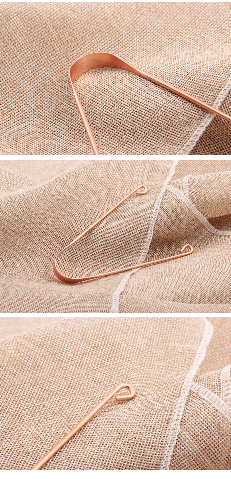 Copper Tongue Scraper Variation #2