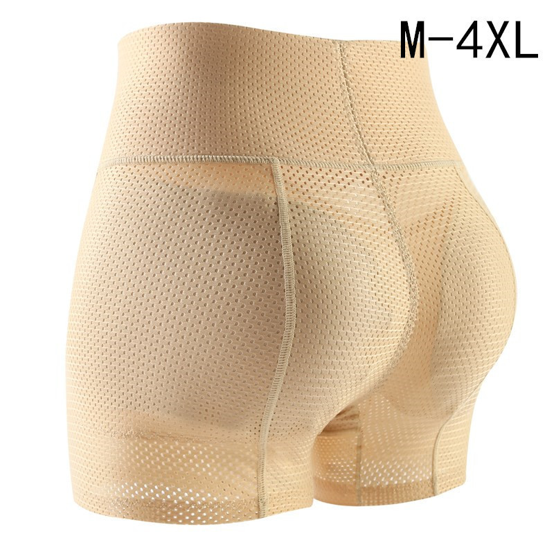 Fake hip lifting and belly contracting underwear hip lifting and crotch pants fake butt Peach Hip shaping hip pad hip shaping pants 6201