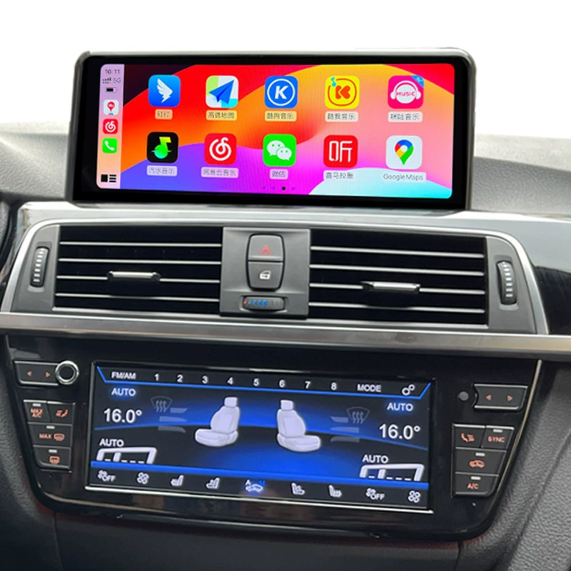 Подходит для центрального экрана 13-17 BMW 3 серии GT с модификацией Android, навигация в автомобиле, большой экран