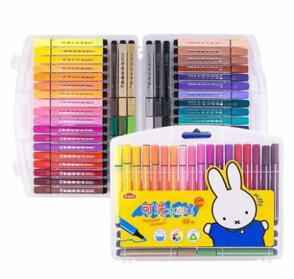 Triangular watercolour, crayons, children's coloured pencils, coloring book for elementary school students, washable