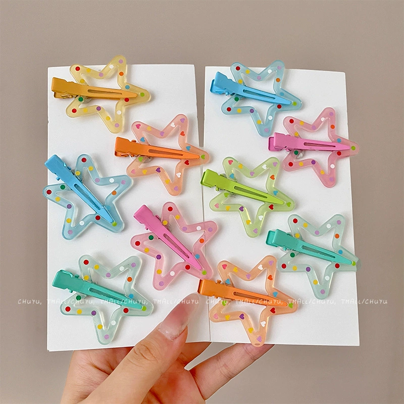 Brand hairgrip, cartoon bangs