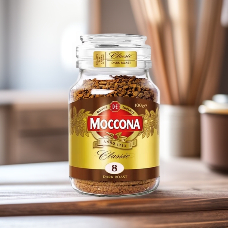 Wholesale Dutch Moccona Instant Coffee Classic Dark Roast 100g No. 8