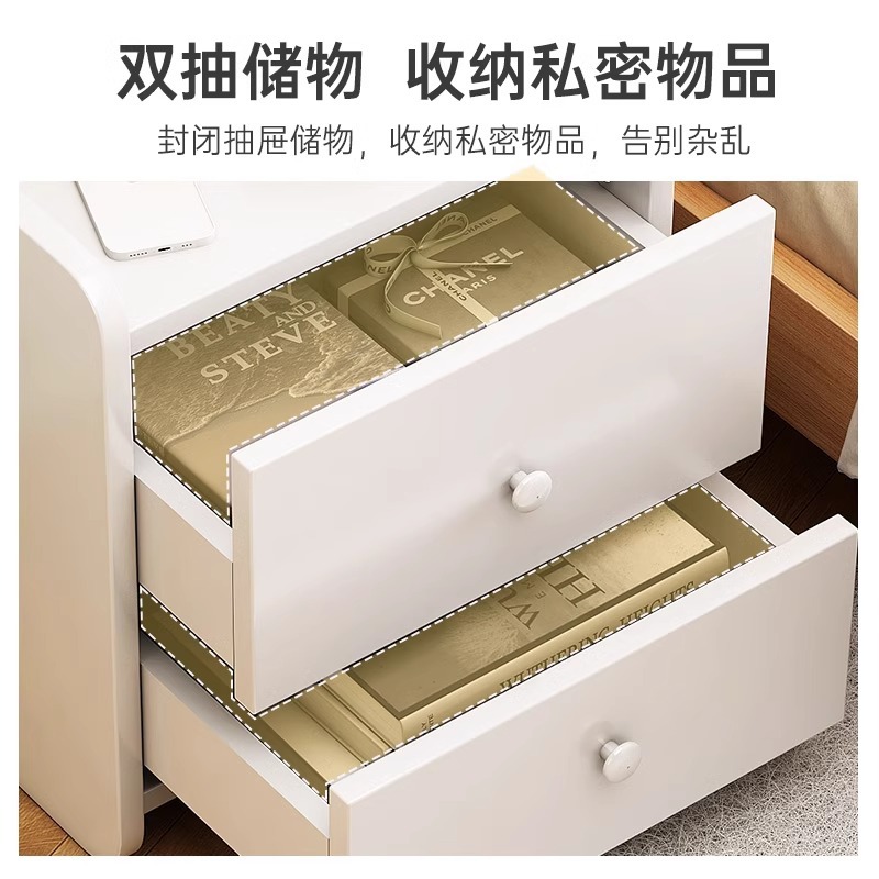 Tabernita de cabecera simple pequeño gabinete de almacenamiento junto a la cama dormitorio mini estante de cabecera de cama simple armario de almacenamiento moderno