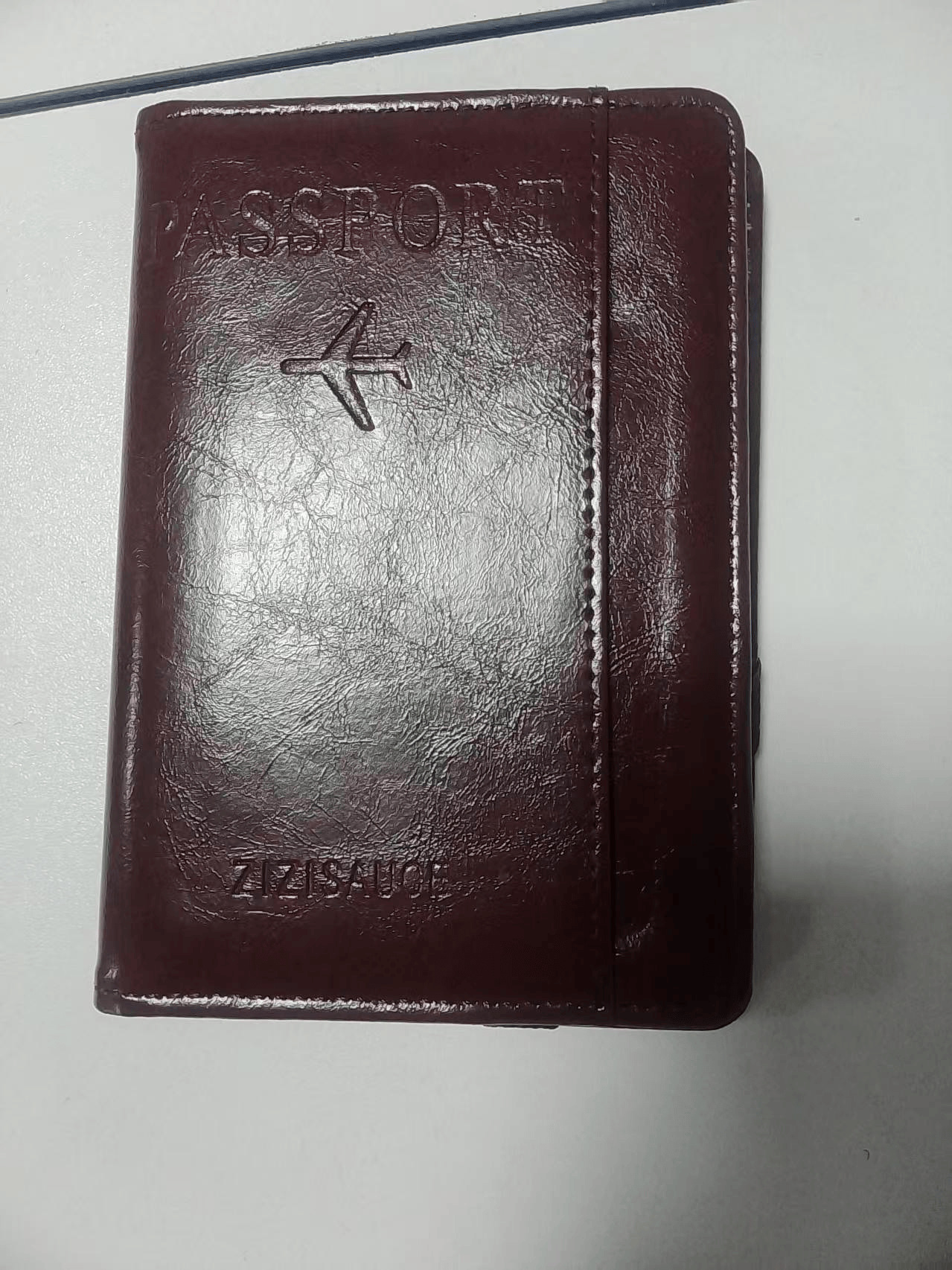 Passport Wallet Combination Bifold Large Capacity Multi-Card Holder Ticket Passport Coin Card Storage Portable Travel