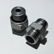 派克Parker GE12SR1/2EDOMDCF不锈钢标准油口连接高压液压管接头