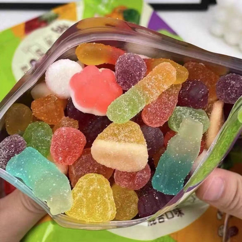 糖果涂油水果软糖散装橡皮糖混合网红解馋果汁零食办公一件批发|undefined