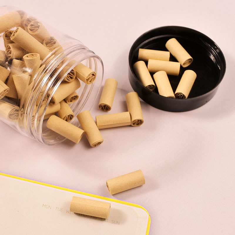 Filtro de modelo W 7 * 18mm Roll Kraft cruzado 50 cápsulas 100 cápsulas 200 cápsulas 300 cápsulas